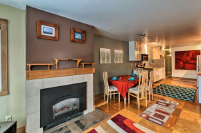 Walk to Town and Coast Anchorage Condo with Fireplace